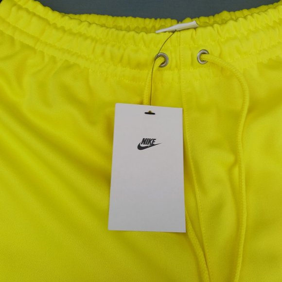 Nike Air Jogger Poly Knit Bottoms Yellow Strike Mens Running Pants DQ4218 765 - Picture 7 of 11